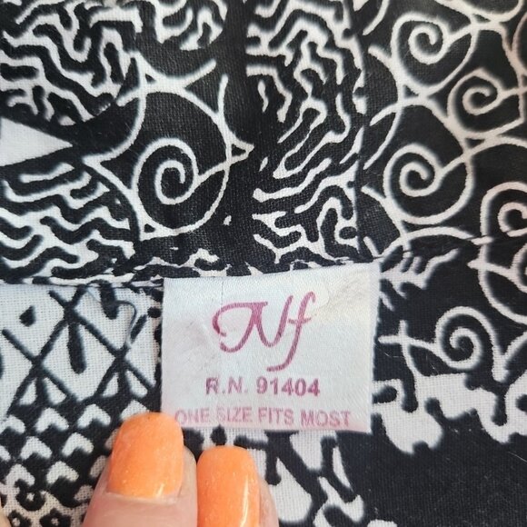 Womens Patchwork 100% Cotton One Size Swing Jacket Lagen Look Boho Artsy  READ - Picture 11 of 14